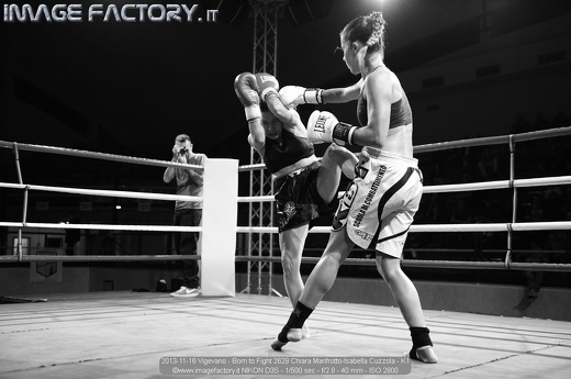 2013-11-16 Vigevano - Born to Fight 2629 Chiara Manfrotto-Isabella Cuzzola - K1